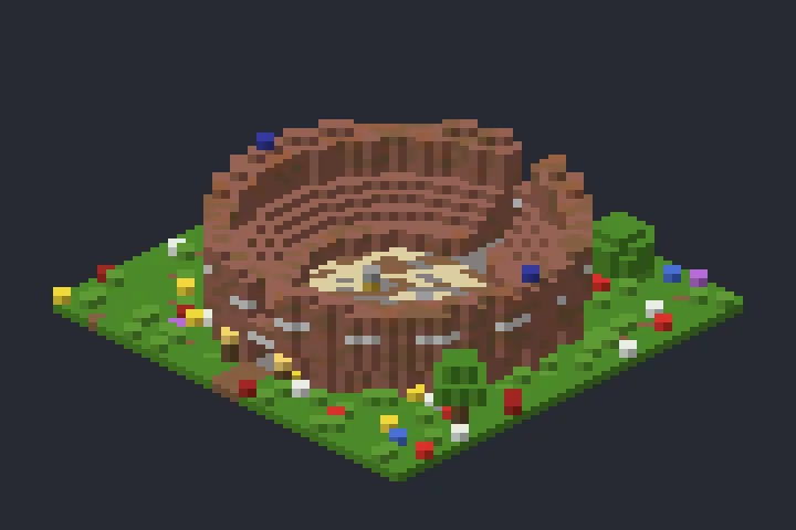 Anfiteatro do Crepúsculo no Minecraft