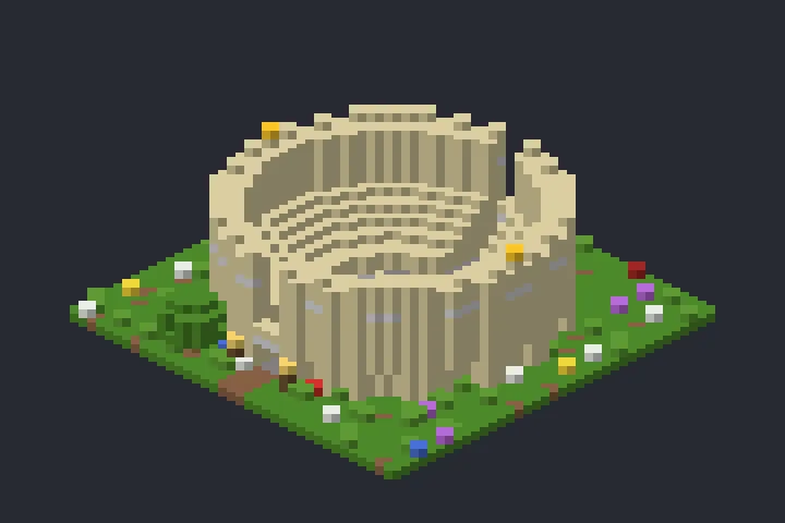 Arena de Combate do Moinho no Minecraft