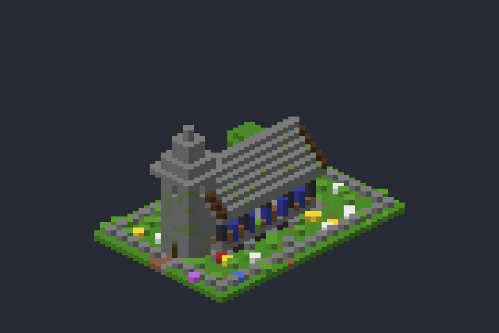 Capela da Pedra no Minecraft