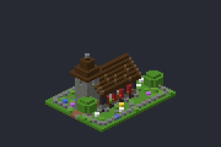 Capela de Pedra do Pinheiro no Minecraft