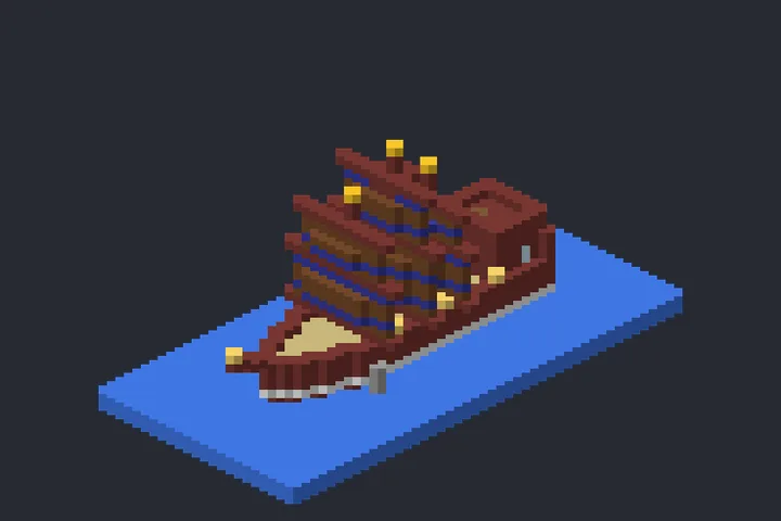 Caravela da Floresta no Minecraft