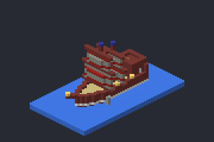 Caravela do Ipê no Minecraft