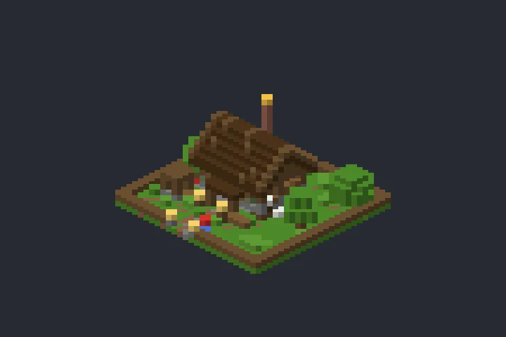 Casa Aconchegante da Pedra no Minecraft