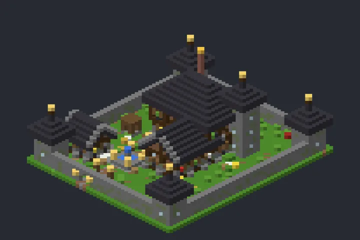 Casa das Fadas da Enseada no Minecraft