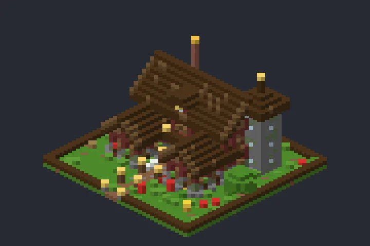 Casa das Fadas da Lua no Minecraft