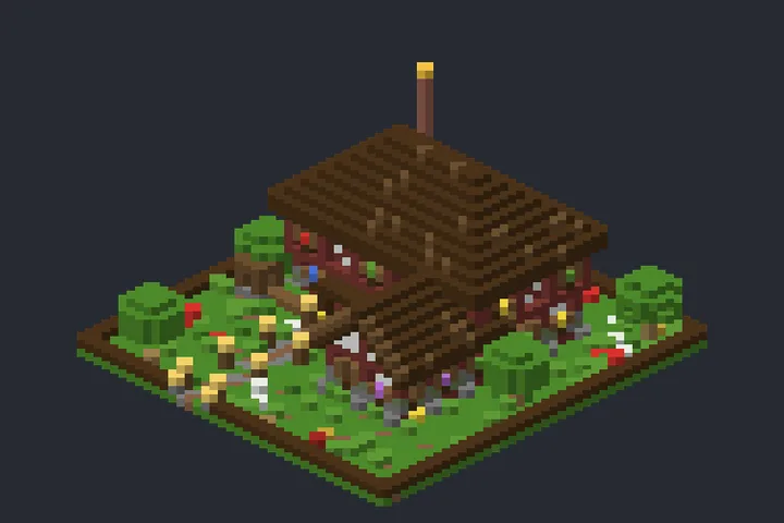 Casa Encantada da Brisa no Minecraft