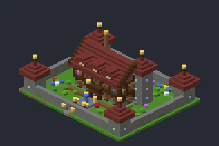 Casa Encantada da Colina no Minecraft