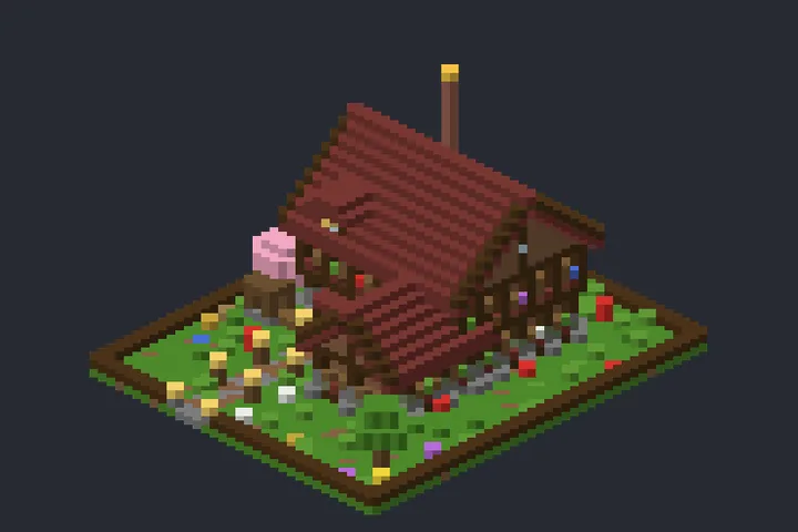 Casa Encantada da Encosta no Minecraft
