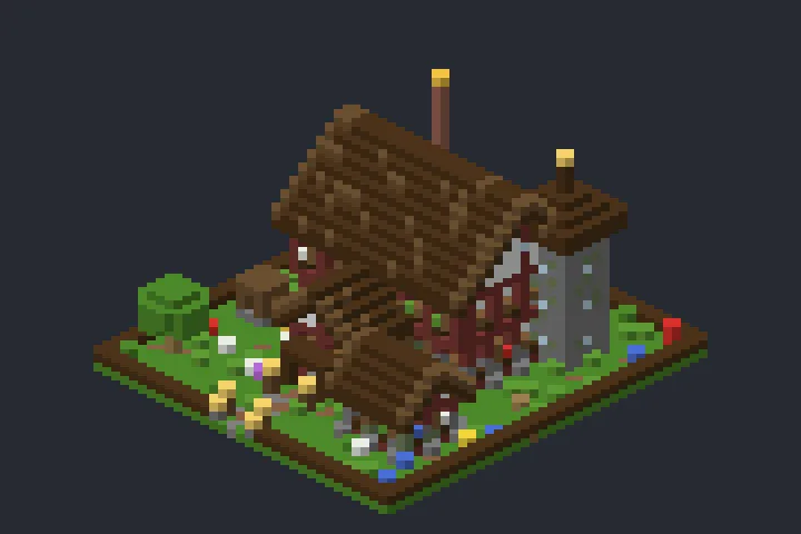 Casa Encantada da Serra no Minecraft