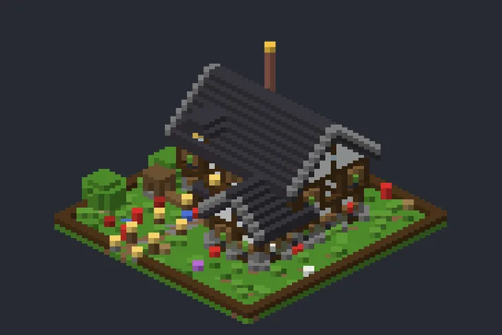 Casa Encantada da Trilha no Minecraft