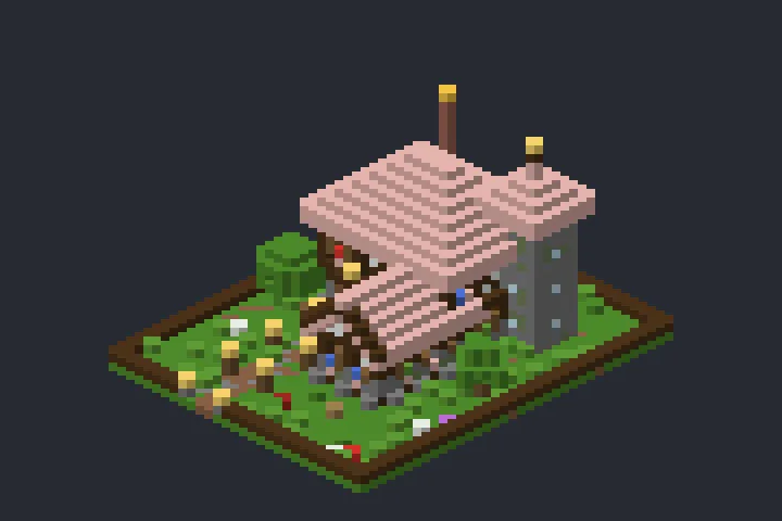 Casa Encantada do Moinho no Minecraft