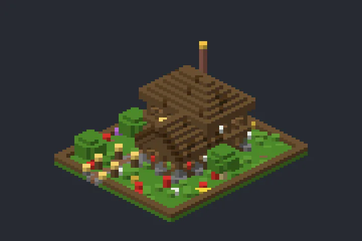 Casa Inicial da Brisa no Minecraft