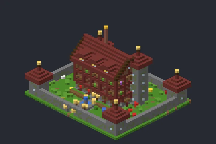 Casa Mágica do Verão no Minecraft