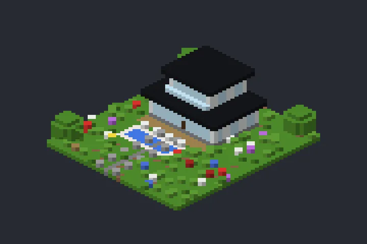 Casa Moderna da Aurora no Minecraft