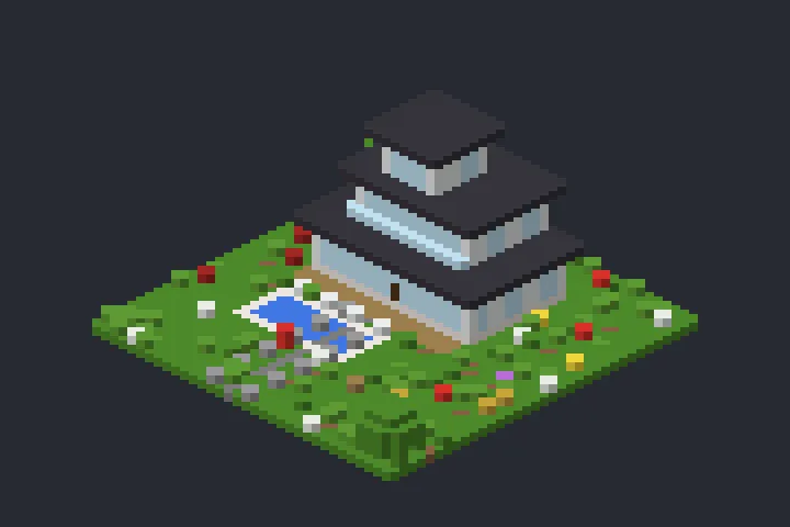 Casa Moderna do Salgueiro no Minecraft
