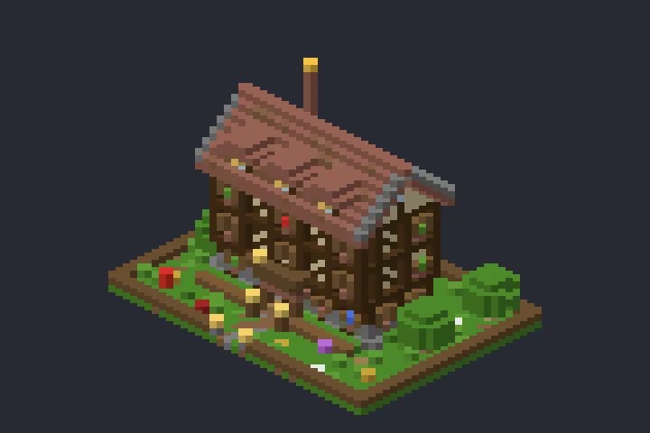 Casarão Medieval da Neblina no Minecraft