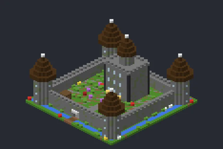 Castelo da Vila no Minecraft