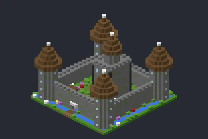 Castelo do Outono no Minecraft