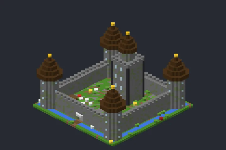 Castelo do Recanto no Minecraft