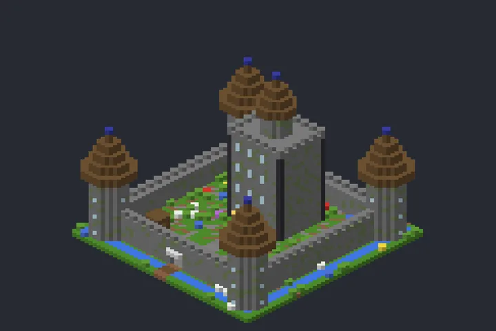 Castelo do Sol no Minecraft