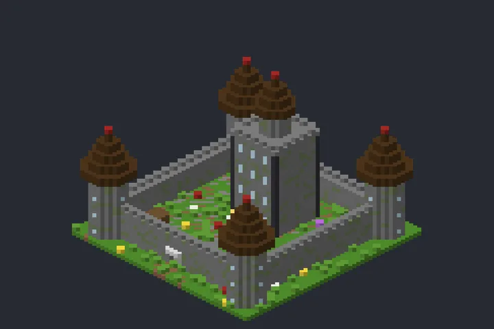 Castelo Real da Neblina no Minecraft