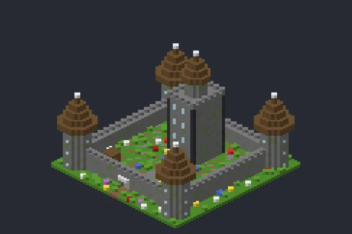 Castelo Real do Mirante no Minecraft