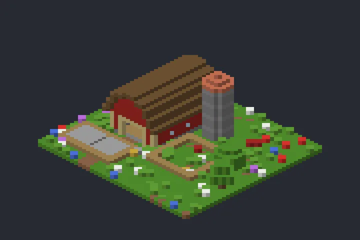 Celeiro da Serra no Minecraft