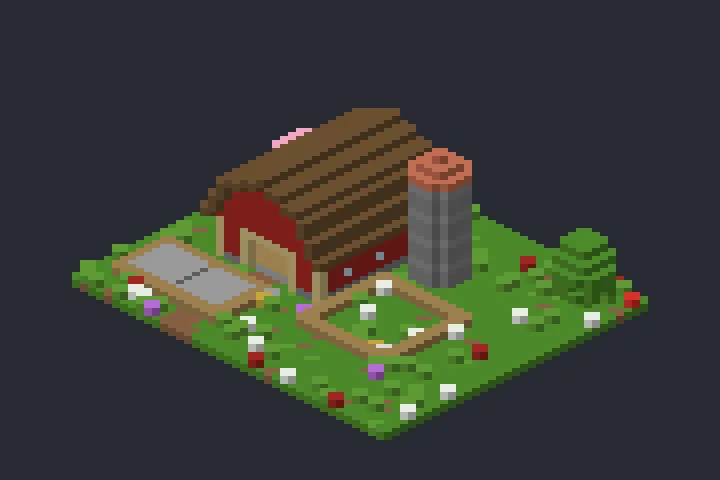 Celeiro do Verão no Minecraft
