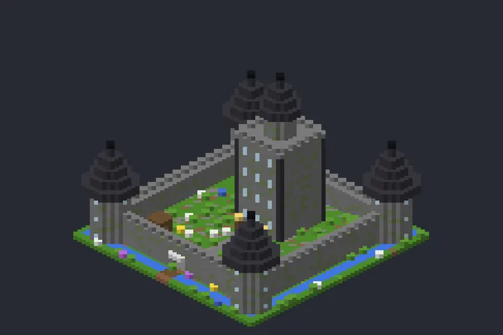 Cidadela da Encosta no Minecraft