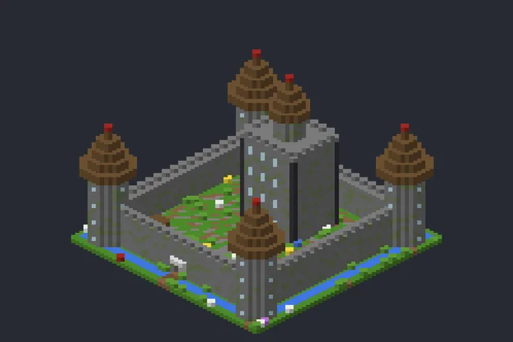Cidadela da Ponte no Minecraft