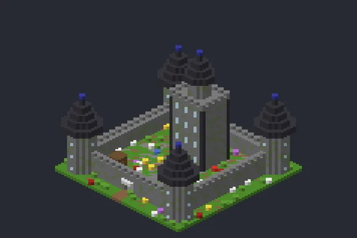 Cidadela do Bosque no Minecraft
