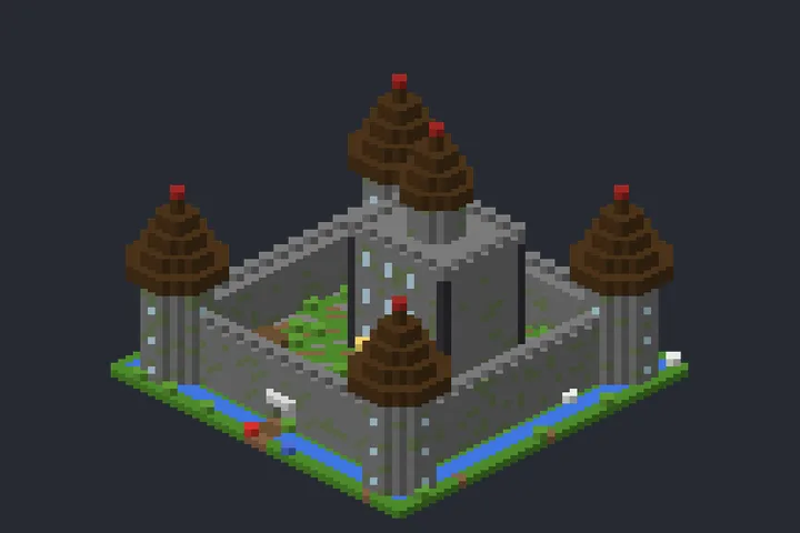 Cidadela do Penhasco no Minecraft