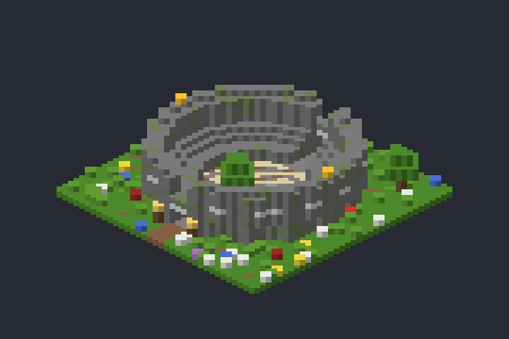 Coliseu do Crepúsculo no Minecraft