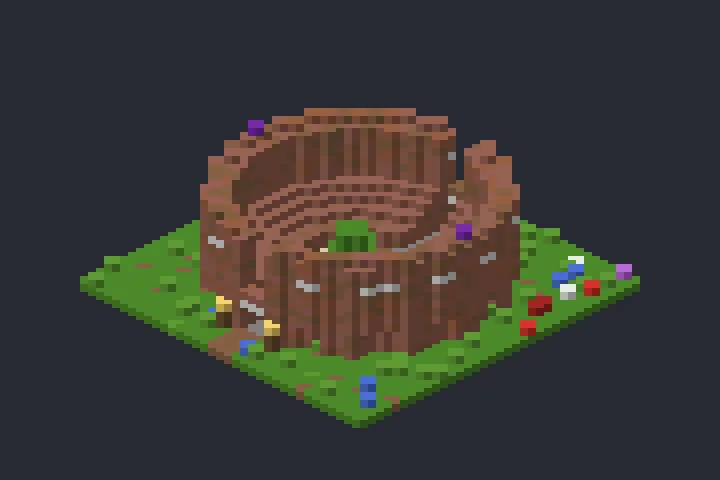 Coliseu do Verão no Minecraft