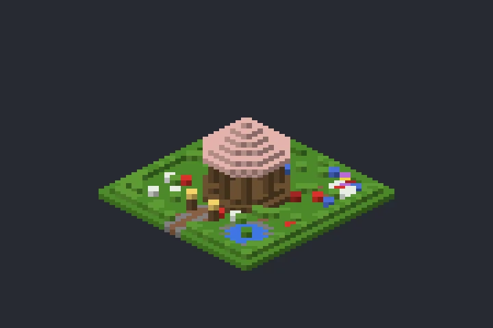 Coreto das Estrelas no Minecraft