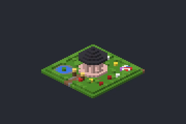 Coreto do Verão no Minecraft