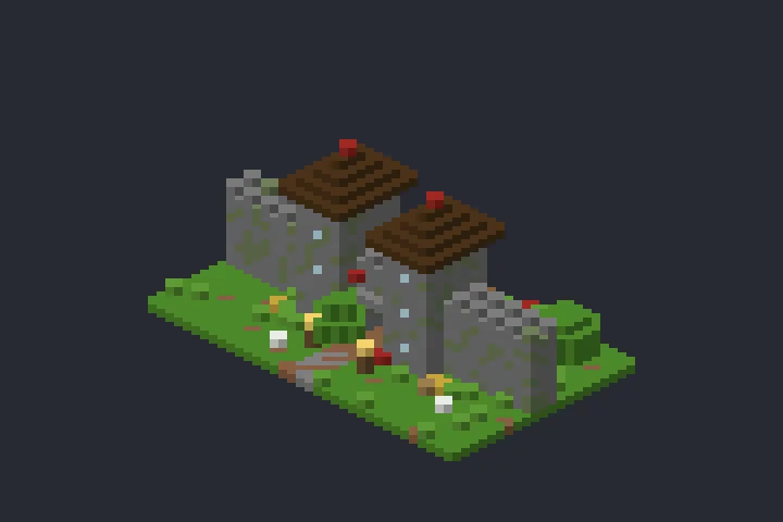 Entrada Fortificada do Inverno no Minecraft