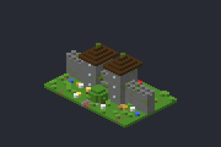 Entrada Fortificada do Riacho no Minecraft