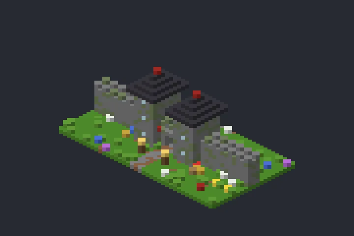 Entrada Fortificada do Sol no Minecraft