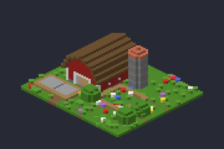 Estábulo da Montanha no Minecraft