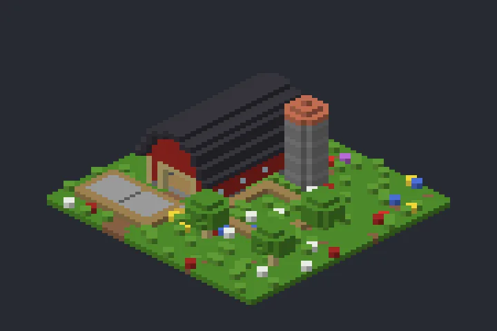 Estábulo do Planalto no Minecraft