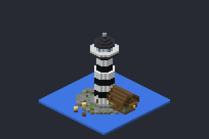 Farol do Crepúsculo no Minecraft