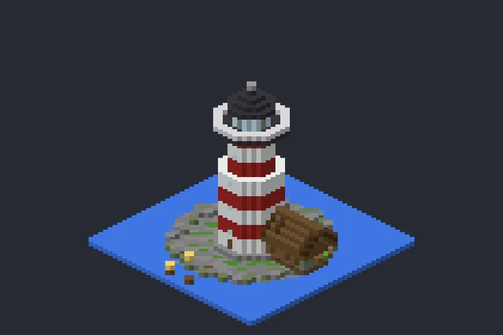 Farol do Mirante no Minecraft