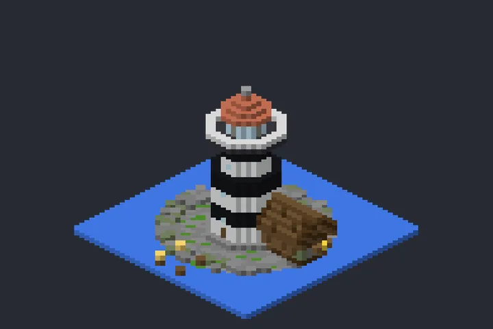 Farol do Riacho no Minecraft