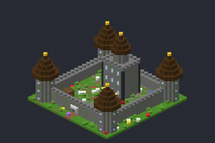 Fortaleza da Pedra no Minecraft