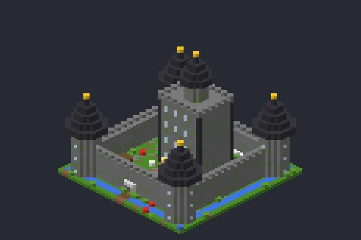 Fortaleza do Penhasco no Minecraft