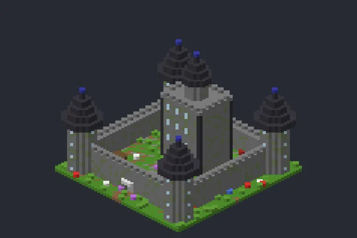 Forte da Cascata no Minecraft