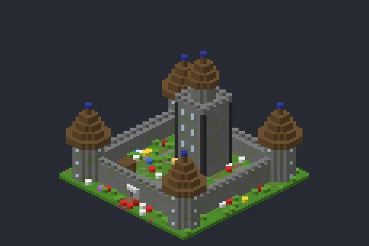 Forte da Clareira no Minecraft