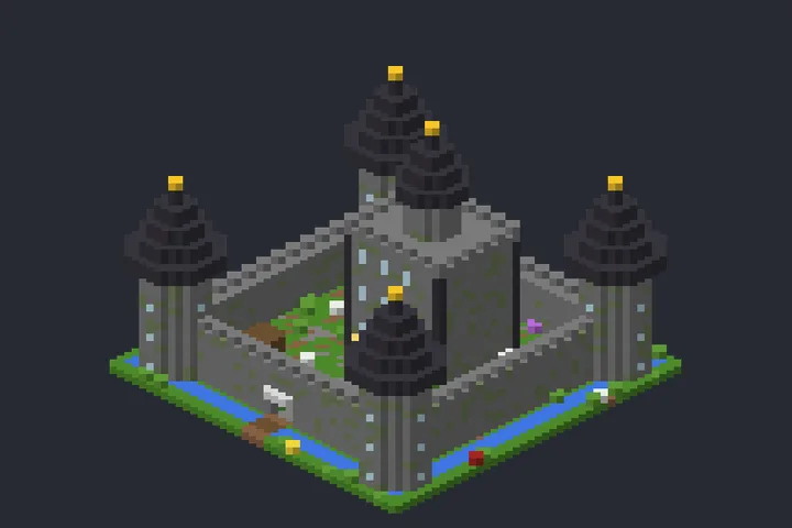 Forte da Fonte no Minecraft