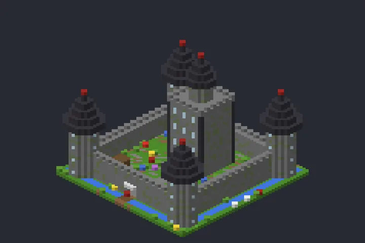 Forte da Lua no Minecraft